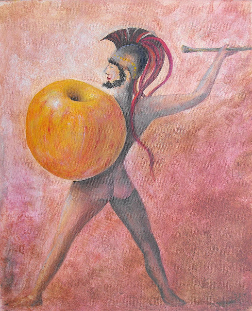 Lina Borlenghi, Gisors, amie peintre en atelier du pommier du jeudi soir